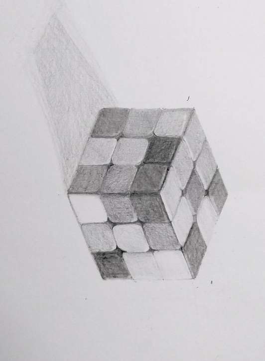 Cube — Value Study